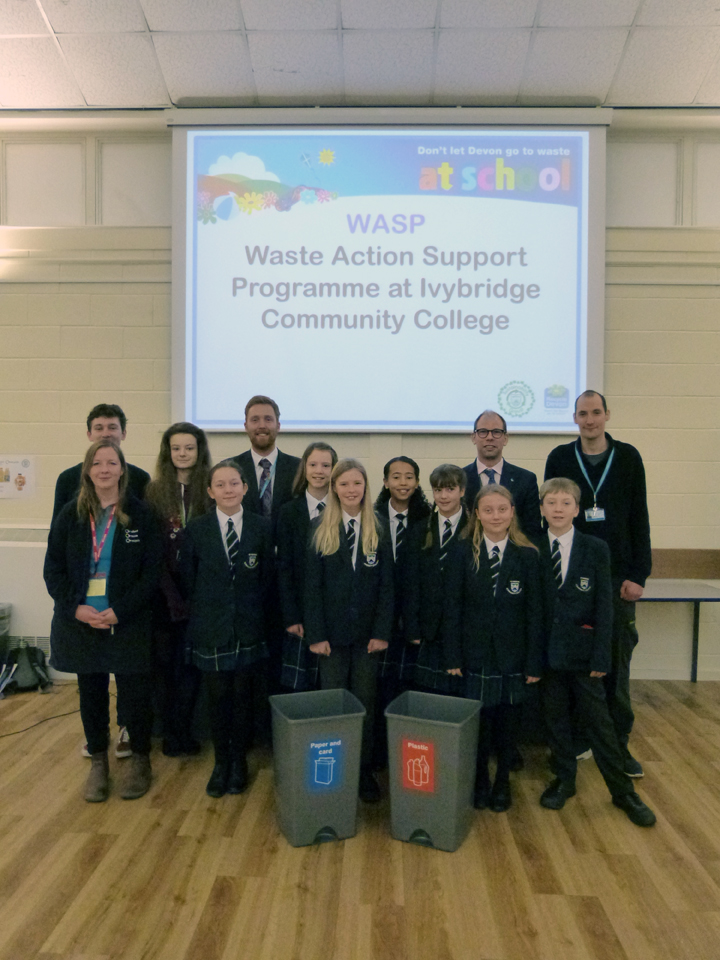 Ivybridge Community College Sustainability Group Students Lead
